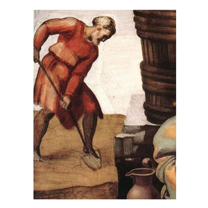 Drunkenness of Noah (detail) By Michelangelo Buonarroti