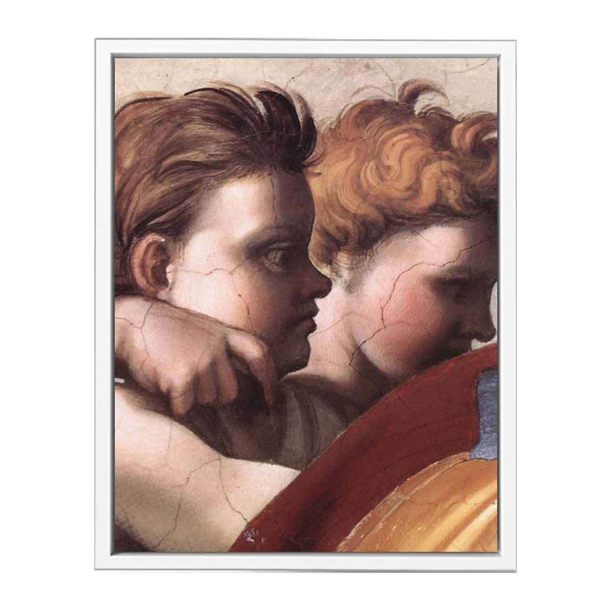 Zechariah (detail) By Michelangelo Buonarroti