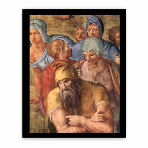 Martyrdom of St Peter (detail) By Michelangelo Buonarroti