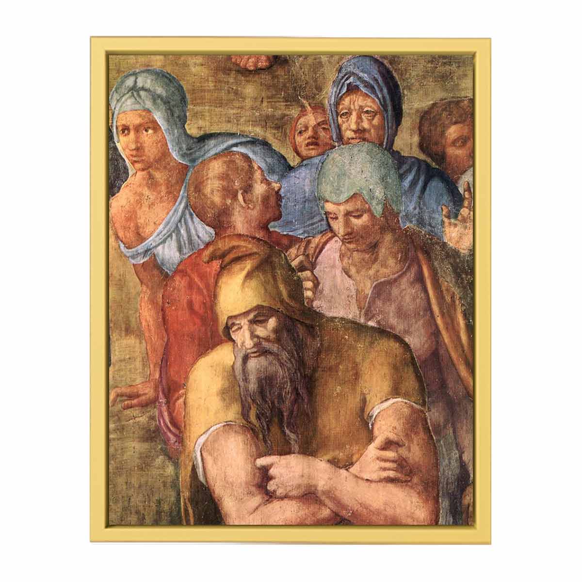Martyrdom of St Peter (detail) By Michelangelo Buonarroti