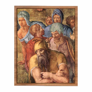 Martyrdom of St Peter (detail) By Michelangelo Buonarroti