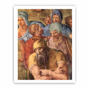 Martyrdom of St Peter (detail) By Michelangelo Buonarroti