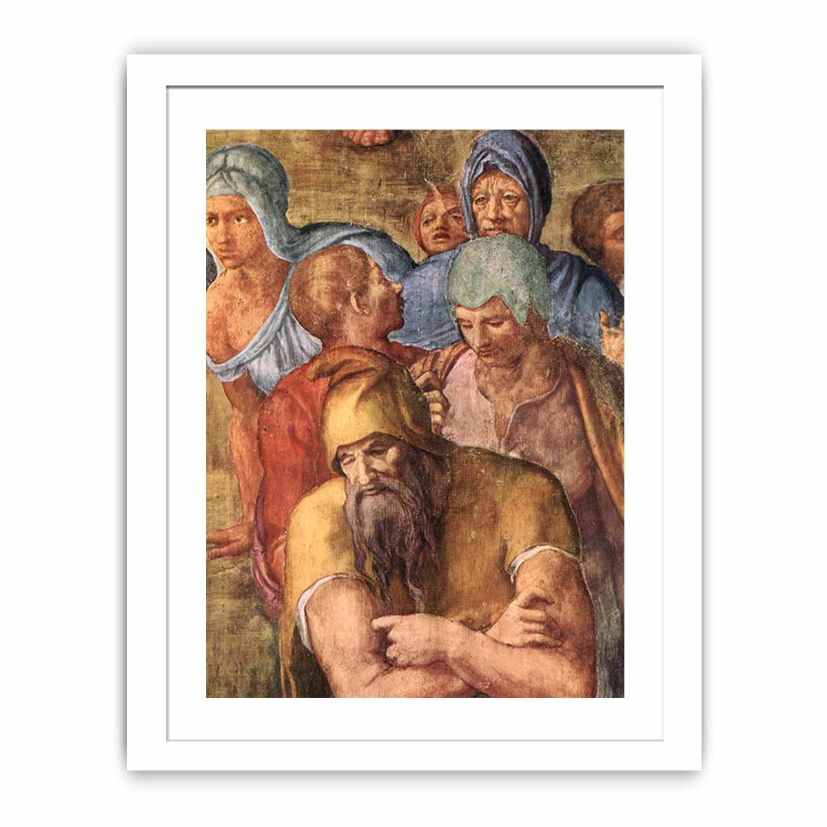 Martyrdom of St Peter (detail) By Michelangelo Buonarroti