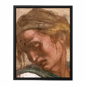 Jeremiah (detail) By Michelangelo Buonarroti