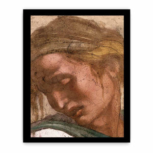 Jeremiah (detail) By Michelangelo Buonarroti