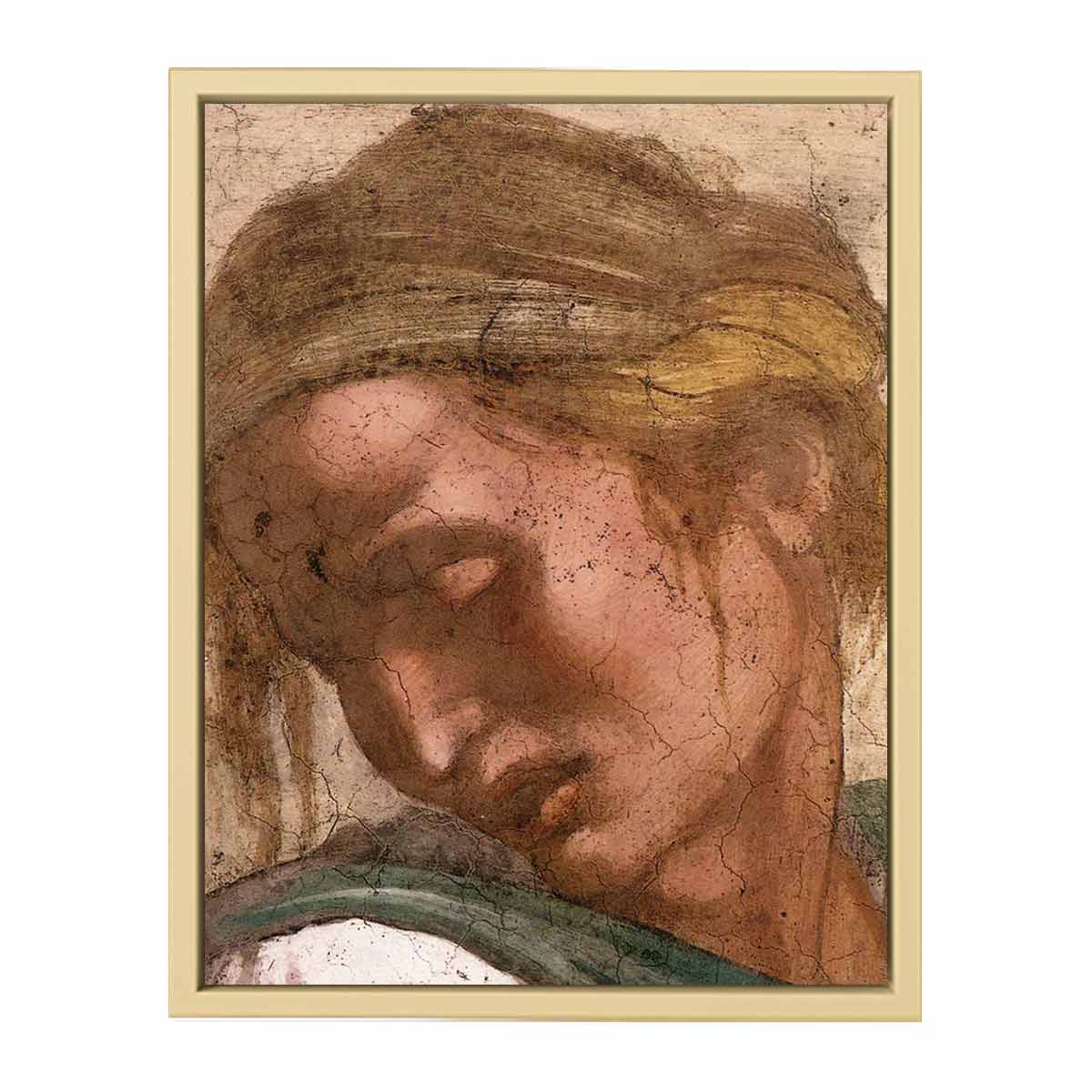 Jeremiah (detail) By Michelangelo Buonarroti