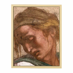 Jeremiah (detail) By Michelangelo Buonarroti