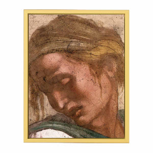 Jeremiah (detail) By Michelangelo Buonarroti