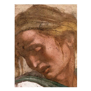 Jeremiah (detail) By Michelangelo Buonarroti