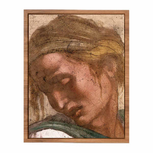 Jeremiah (detail) By Michelangelo Buonarroti