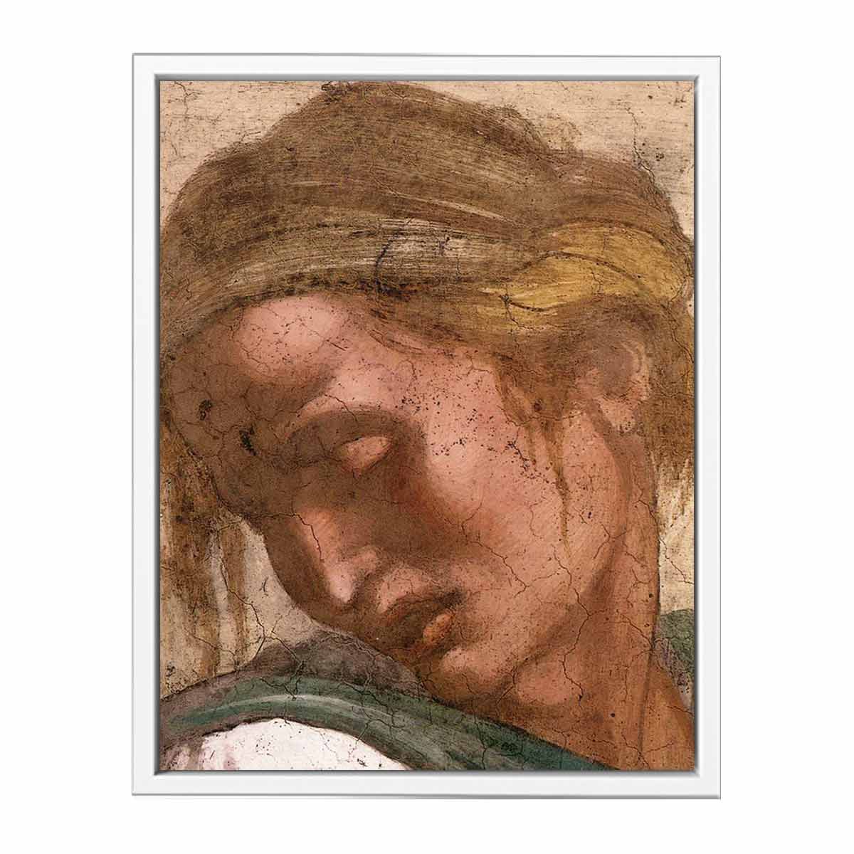 Jeremiah (detail) By Michelangelo Buonarroti