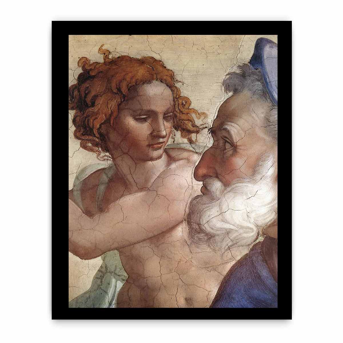 Ezekiel, detail By Michelangelo Buonarroti