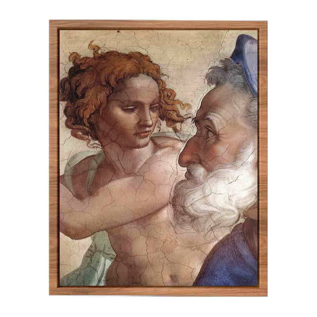 Ezekiel, detail By Michelangelo Buonarroti