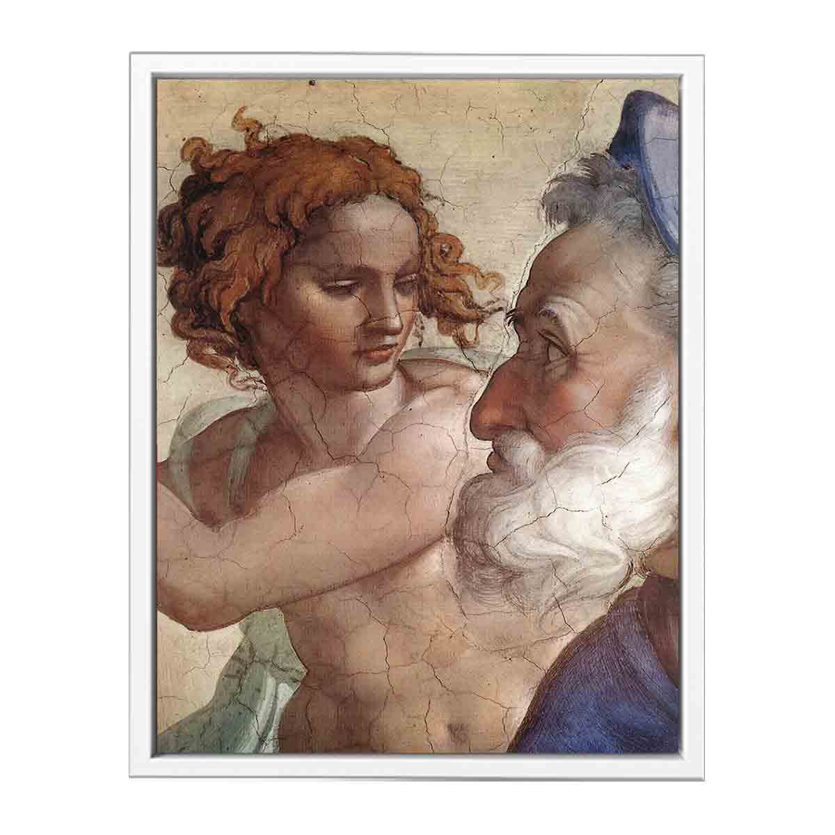 Ezekiel, detail By Michelangelo Buonarroti