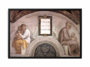 Zerubbabel - Abiud - Eliakim By Michelangelo Buonarroti