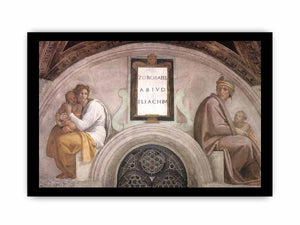 Zerubbabel - Abiud - Eliakim By Michelangelo Buonarroti