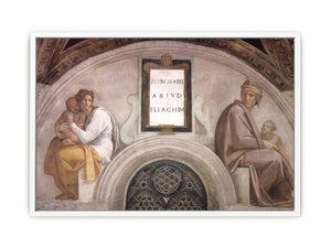 Zerubbabel - Abiud - Eliakim By Michelangelo Buonarroti