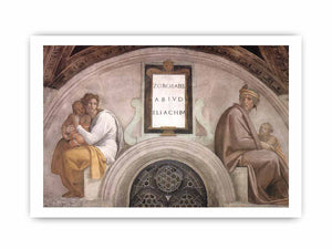 Zerubbabel - Abiud - Eliakim By Michelangelo Buonarroti