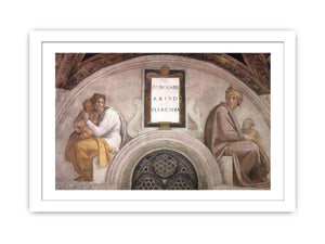 Zerubbabel - Abiud - Eliakim By Michelangelo Buonarroti