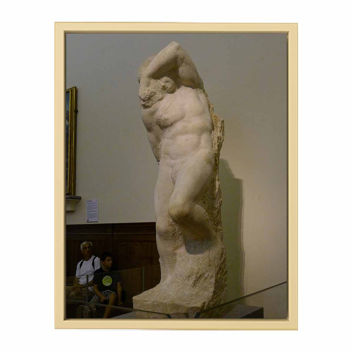Young Slave' by Michelangelo Buonarroti