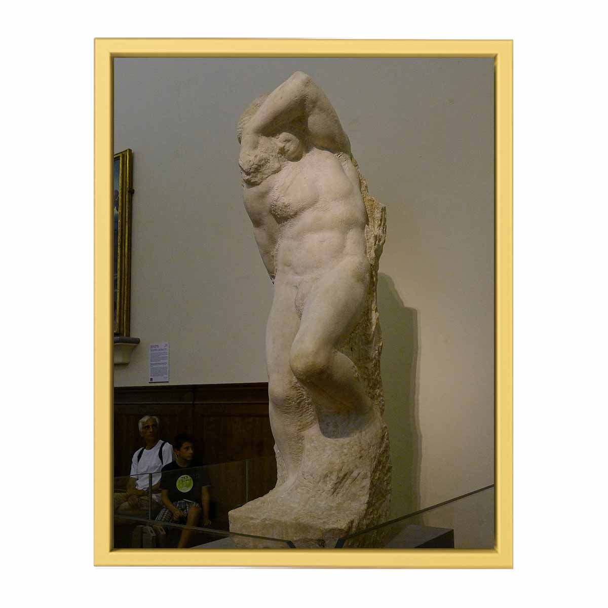 Young Slave' by Michelangelo Buonarroti