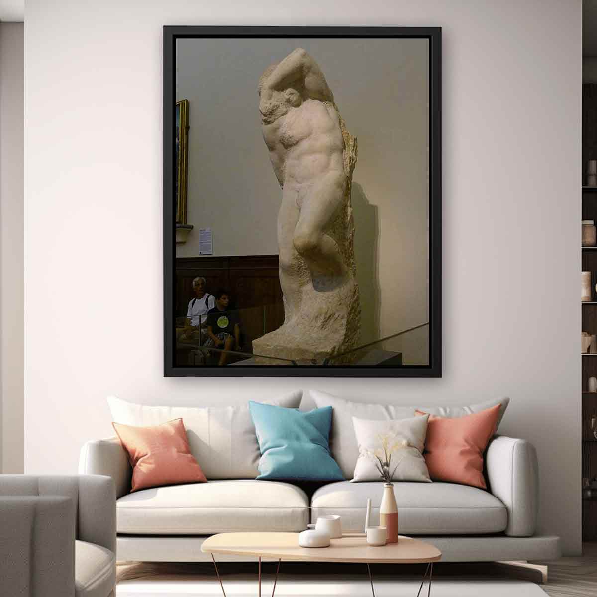 Young Slave' by Michelangelo Buonarroti