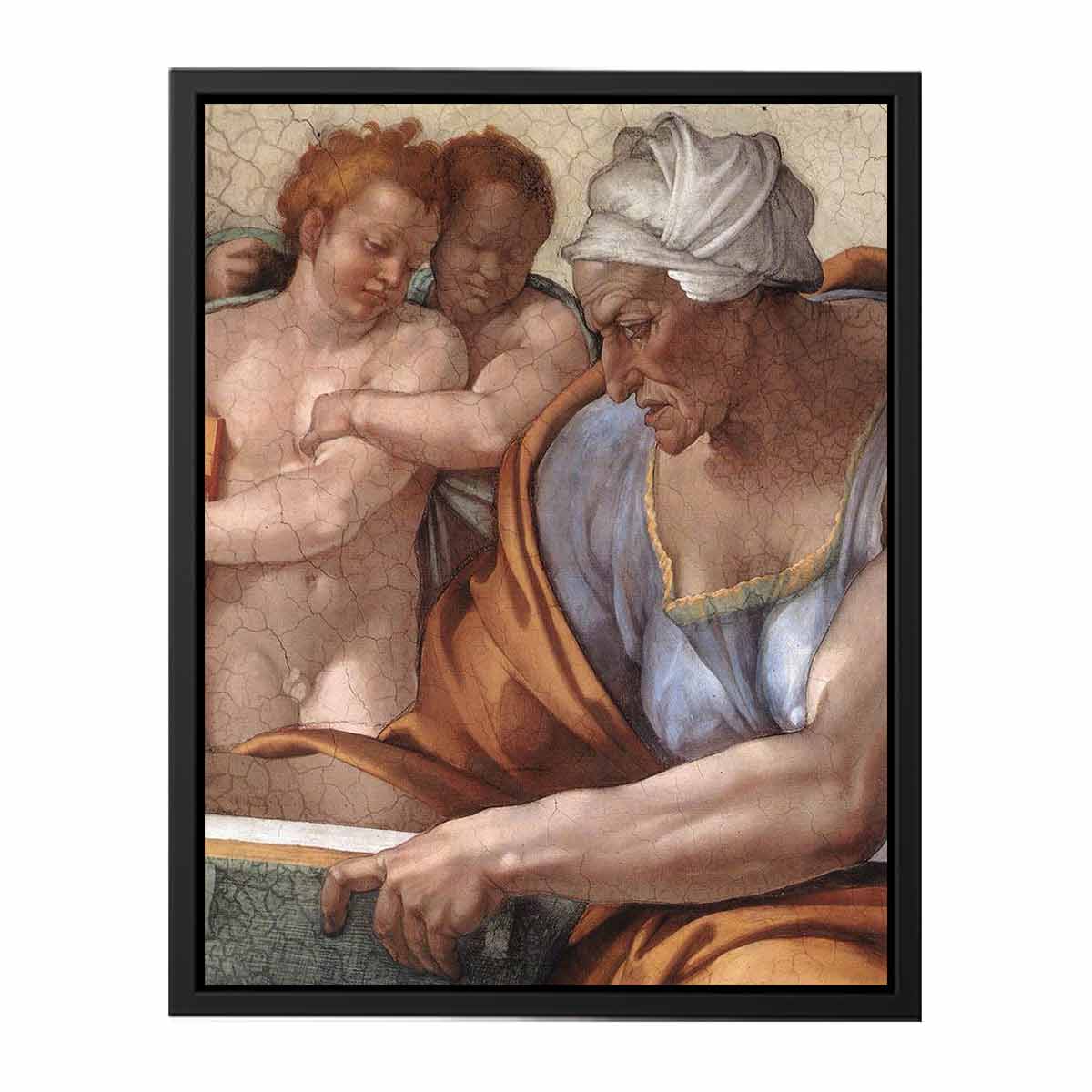 The Cumaean Sibyl By Michelangelo Buonarroti