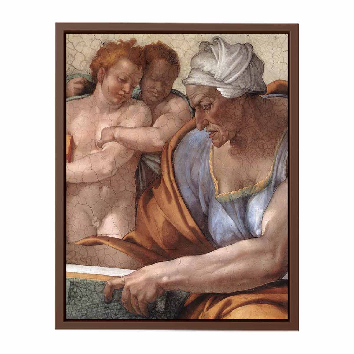 The Cumaean Sibyl By Michelangelo Buonarroti