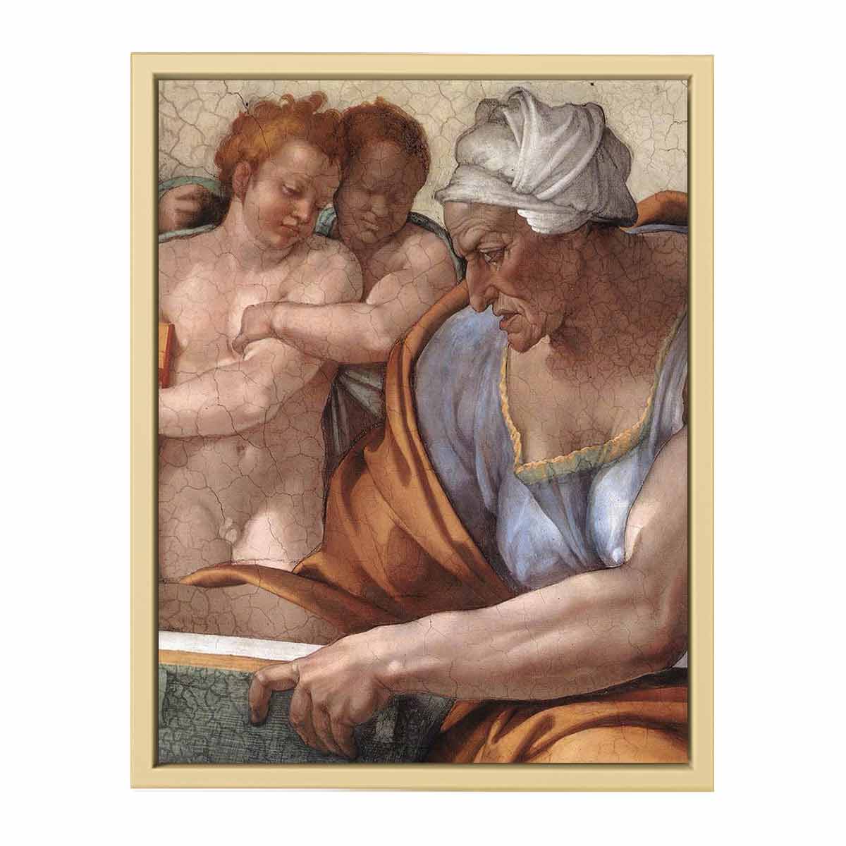 The Cumaean Sibyl By Michelangelo Buonarroti
