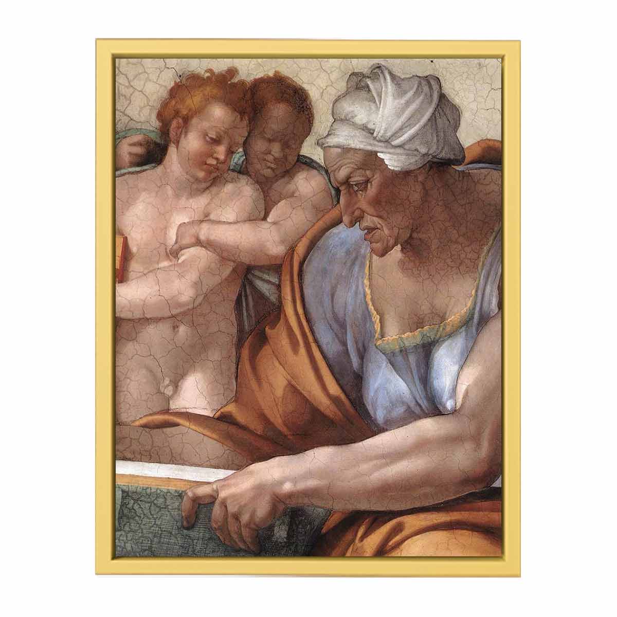 The Cumaean Sibyl By Michelangelo Buonarroti