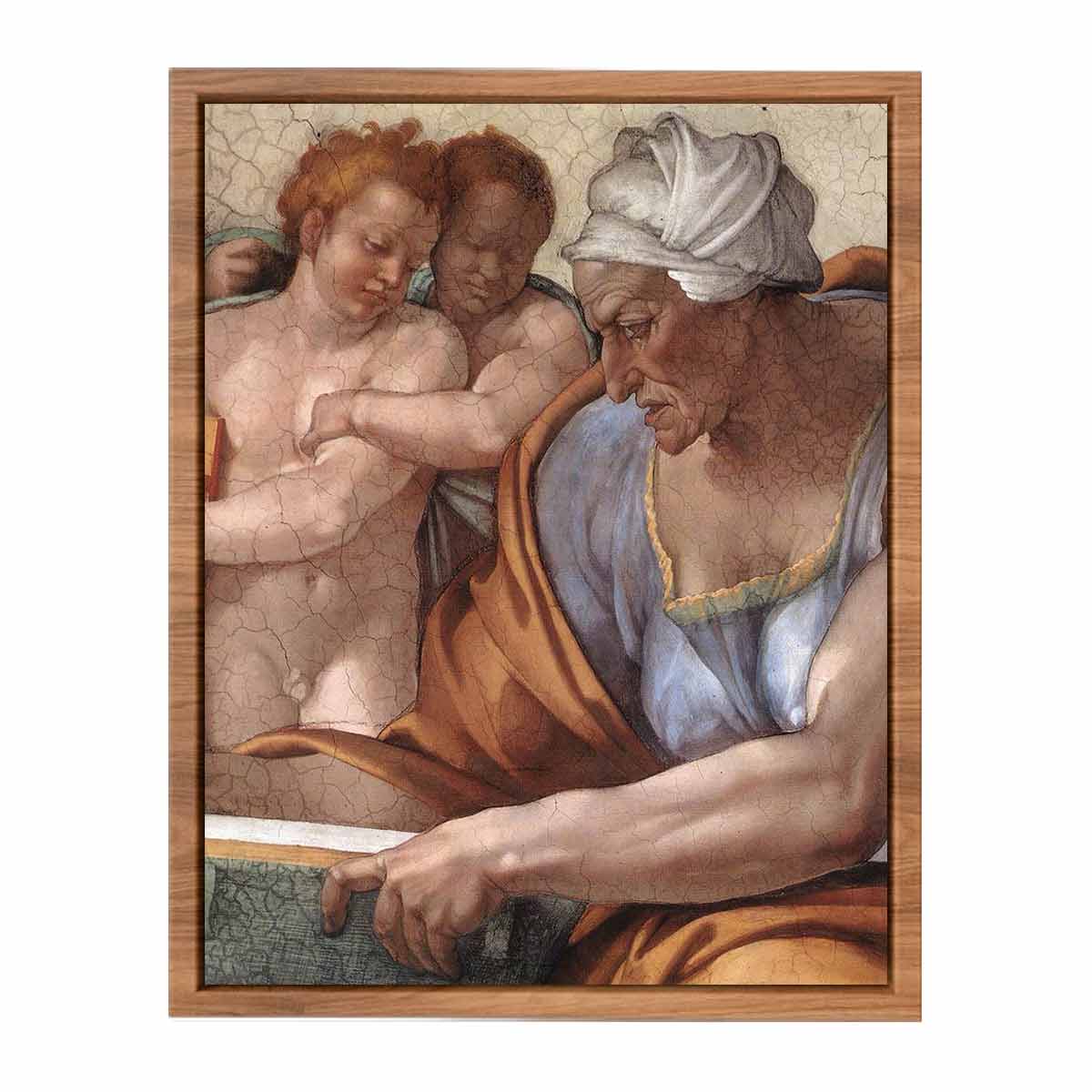 The Cumaean Sibyl By Michelangelo Buonarroti