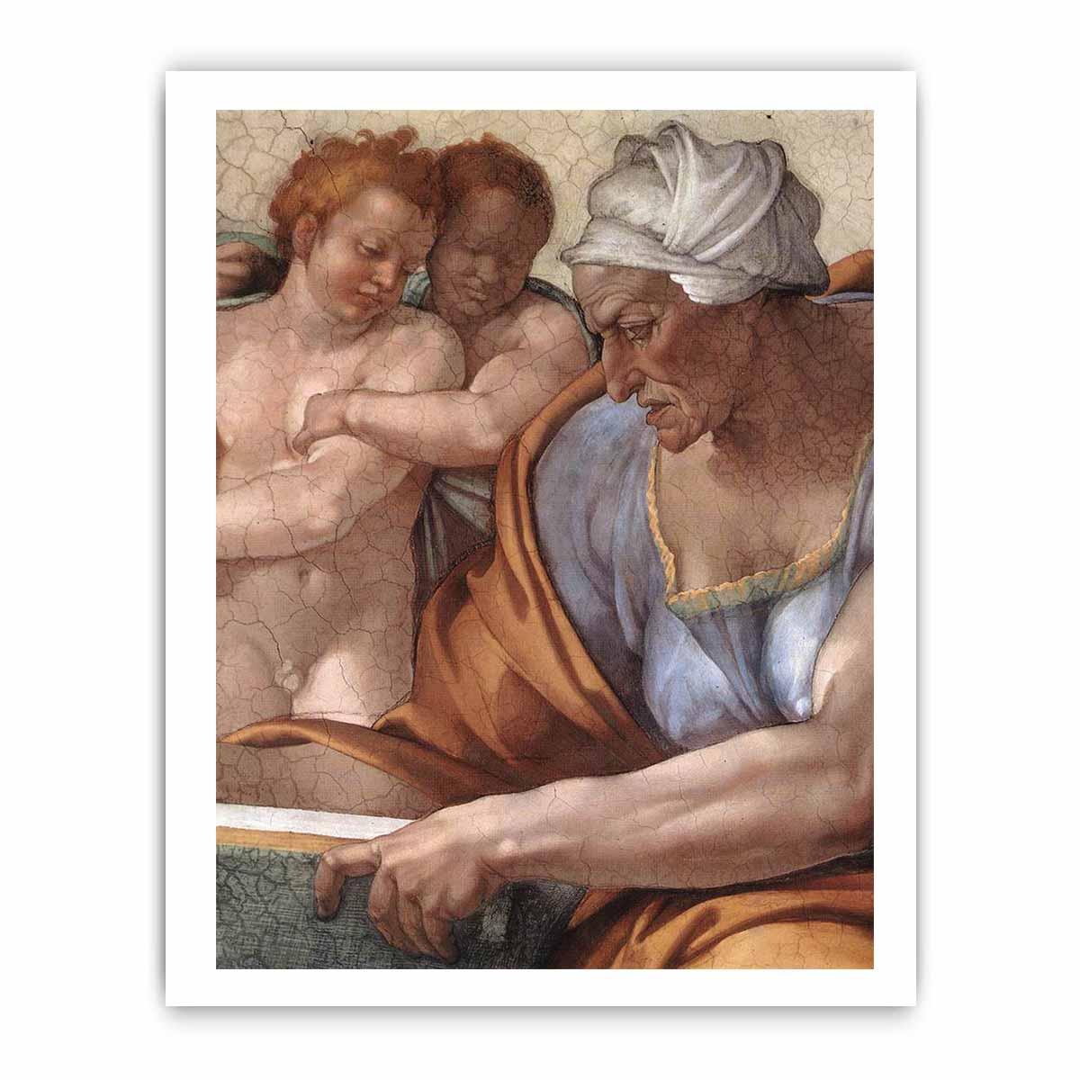 The Cumaean Sibyl By Michelangelo Buonarroti