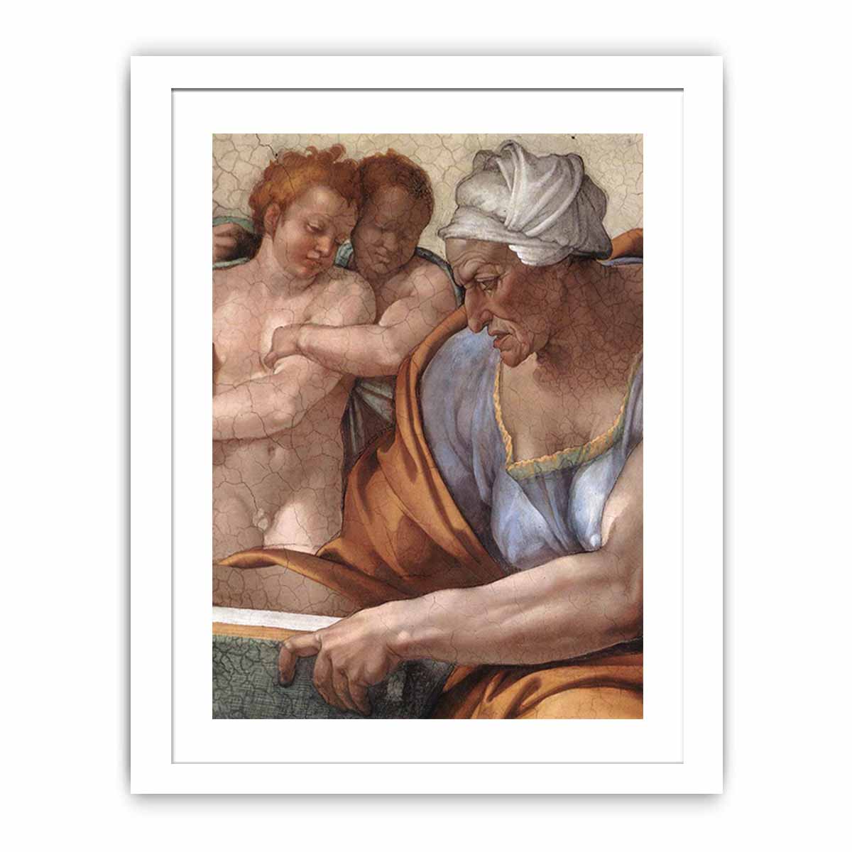 The Cumaean Sibyl By Michelangelo Buonarroti