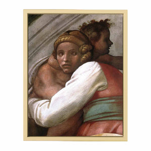 Josiah - Jechoniah - Shealtiel (detail) By Michelangelo Buonarroti