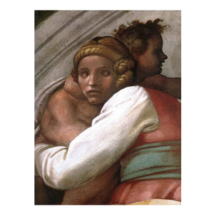 Josiah - Jechoniah - Shealtiel (detail) By Michelangelo Buonarroti