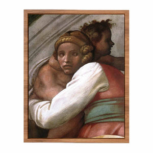 Josiah - Jechoniah - Shealtiel (detail) By Michelangelo Buonarroti