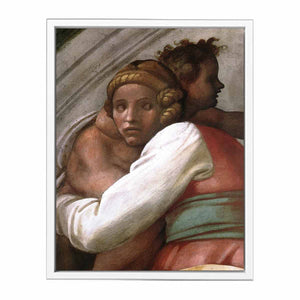 Josiah - Jechoniah - Shealtiel (detail) By Michelangelo Buonarroti