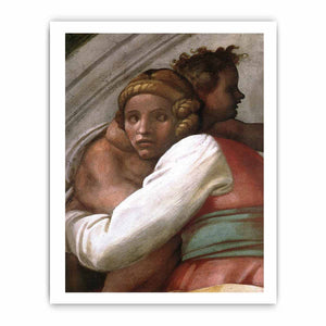 Josiah - Jechoniah - Shealtiel (detail) By Michelangelo Buonarroti