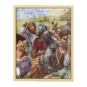 The Conversion of Saul (detail) By Michelangelo Buonarroti