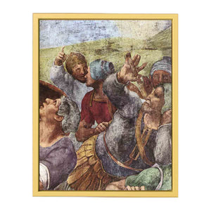The Conversion of Saul (detail) By Michelangelo Buonarroti