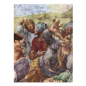 The Conversion of Saul (detail) By Michelangelo Buonarroti