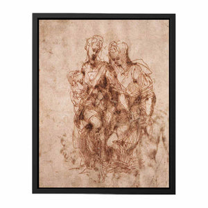 Virgin and Child with Saint Anne By Michelangelo Buonarroti