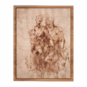 Virgin and Child with Saint Anne By Michelangelo Buonarroti
