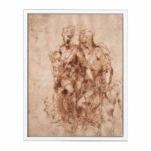 Virgin and Child with Saint Anne By Michelangelo Buonarroti
