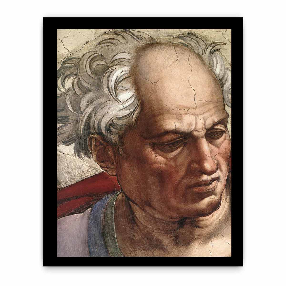 Joel (detail) By Michelangelo Buonarroti