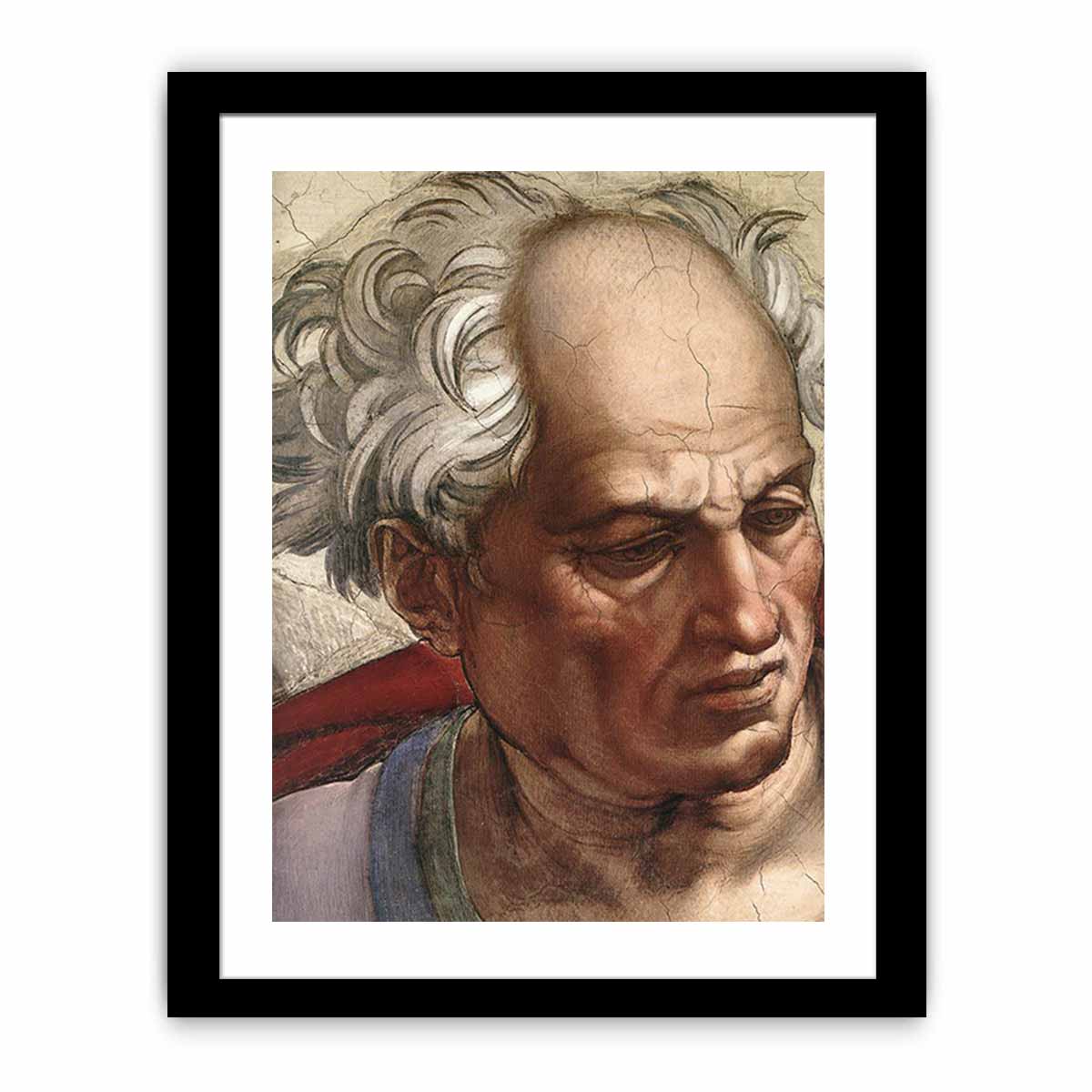 Joel (detail) By Michelangelo Buonarroti