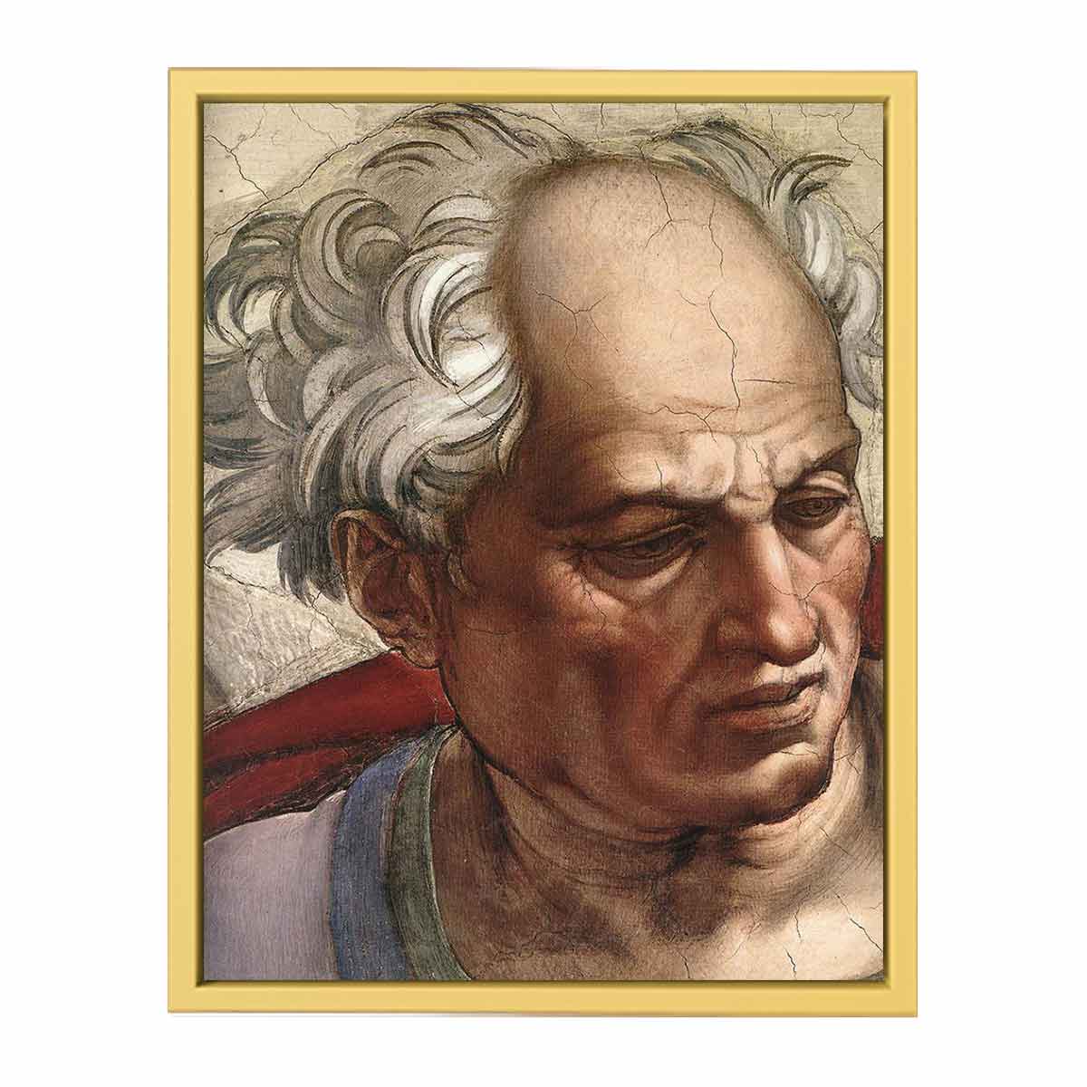 Joel (detail) By Michelangelo Buonarroti