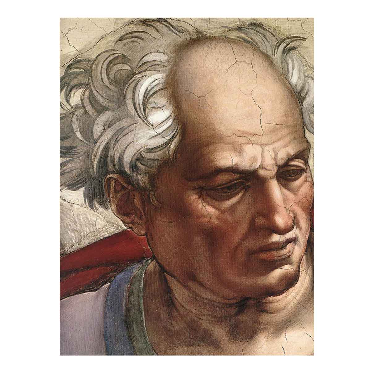Joel (detail) By Michelangelo Buonarroti