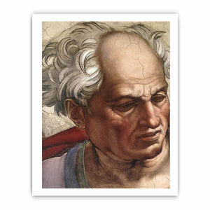 Joel (detail) By Michelangelo Buonarroti