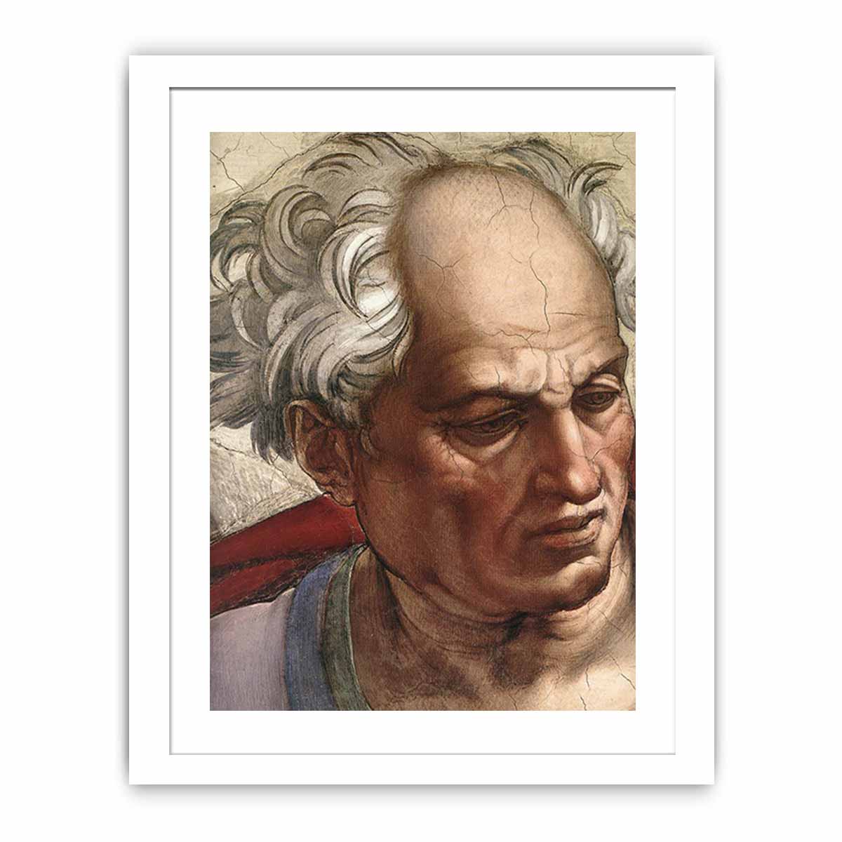 Joel (detail) By Michelangelo Buonarroti